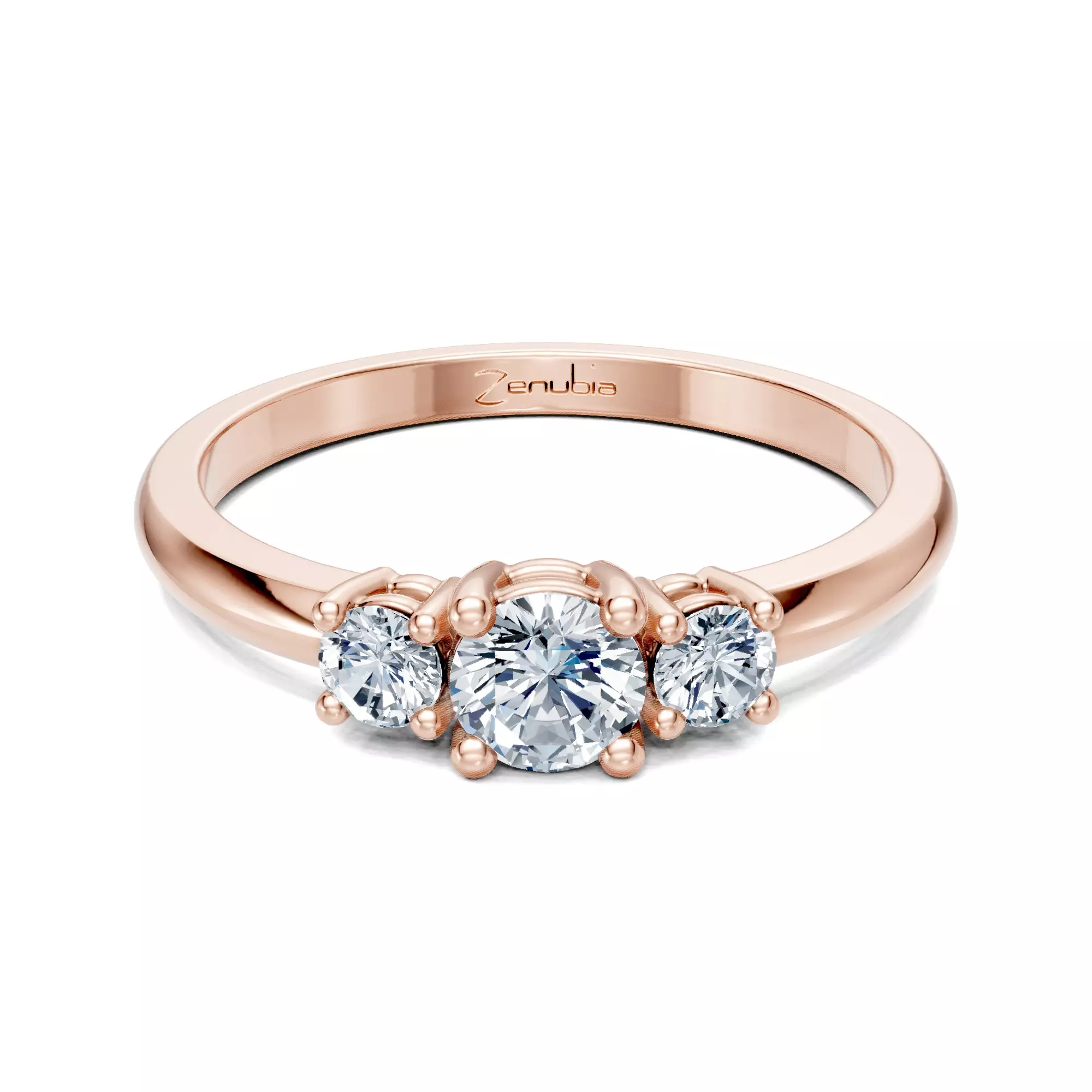 Zenubia_Schmuck_Winterthur_Verlobungsring_ALEXA_Rosegold_#1