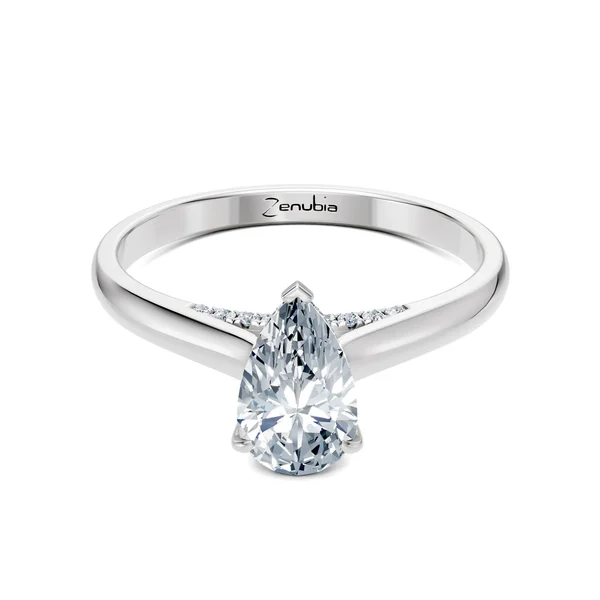 Zenubia_Schmuck_Winterthur_Verlobungsring_ZELIS_front_Weissgold