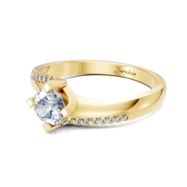 Zenubia_Schmuck_Winterthur_Verlobungsring_LANA_side_Gelbgold