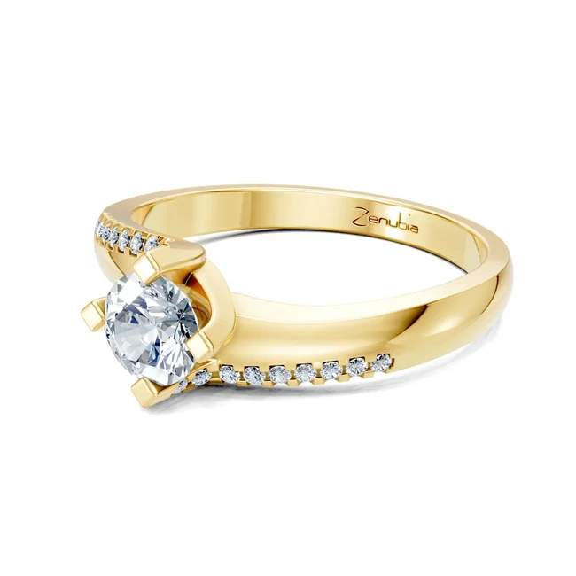 Zenubia_Schmuck_Winterthur_Verlobungsring_LANA_side_Gelbgold