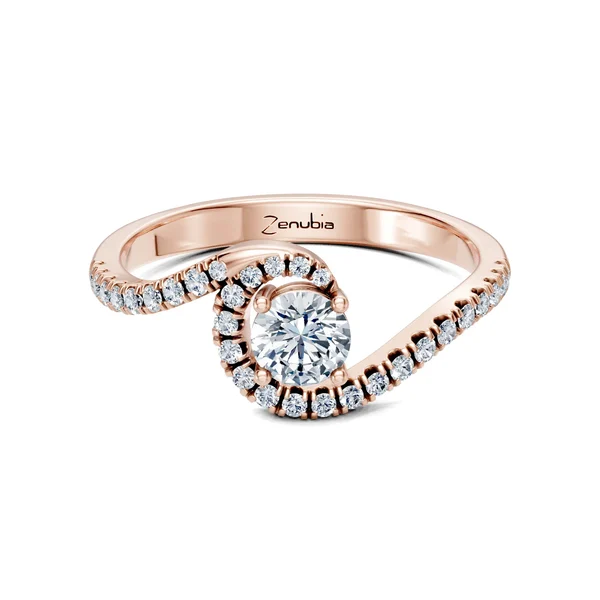 Zenubia_Schmuck_Winterthur_Verlobungsring_LOREANA_front_Rosegold