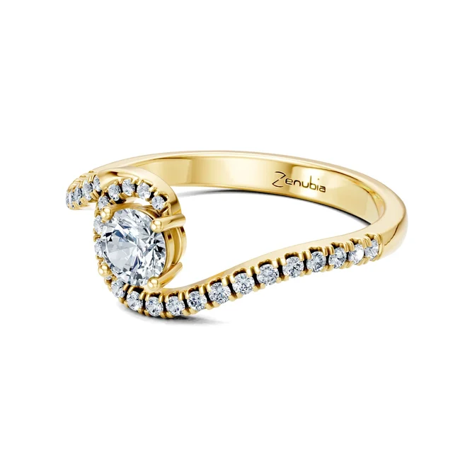 Zenubia_Schmuck_Winterthur_Verlobungsring_LOREANA_side_Gelbgold