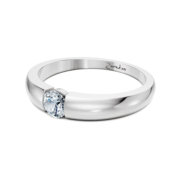 Zenubia_Schmuck_Winterthur_Verlobungsring_ZARA_side_Weissgold