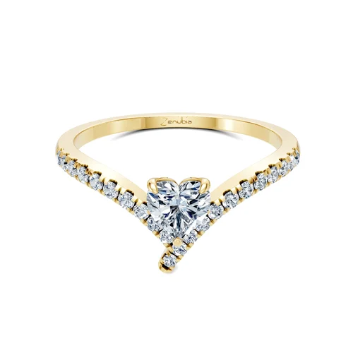 Zenubia_Schmuck_Winterthur_Verlobungsring_ZOEY_front_Gelbgold