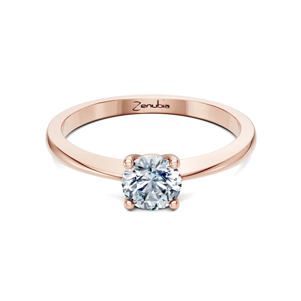 Zenubia_Schmuck_Winterthur_Verlobungsring_LADINA_front_Rosegold