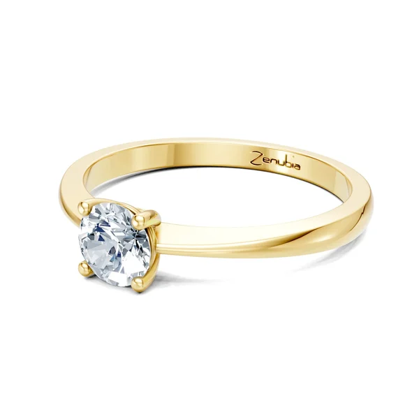 Zenubia_Schmuck_Winterthur_Verlobungsring_LADINA_side_Gelbgold