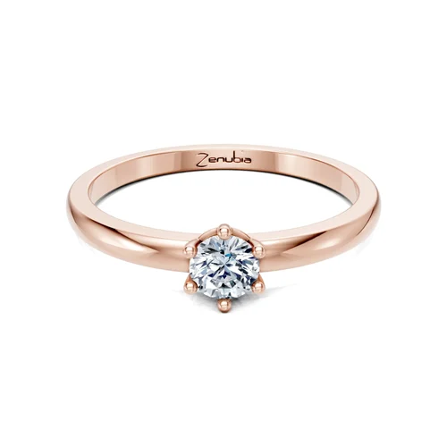Zenubia_Schmuck_Winterthur_Verlobungsring_LAISHA_front_Rosegold