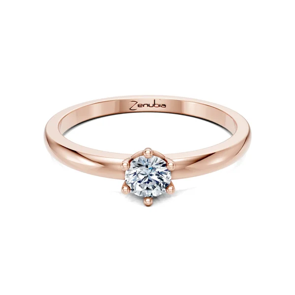 Zenubia_Schmuck_Winterthur_Verlobungsring_LAISHA_front_Rosegold
