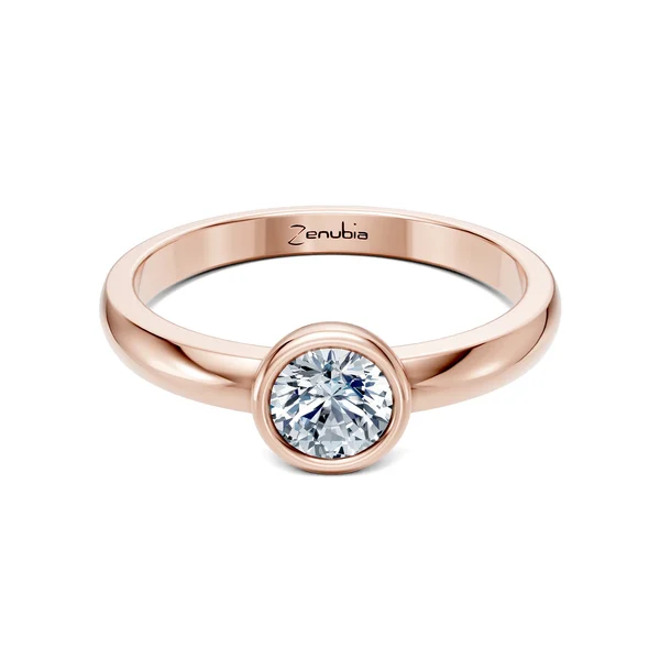 Zenubia_Schmuck_Winterthur_Verlobungsring_LEA_front_Rosegold