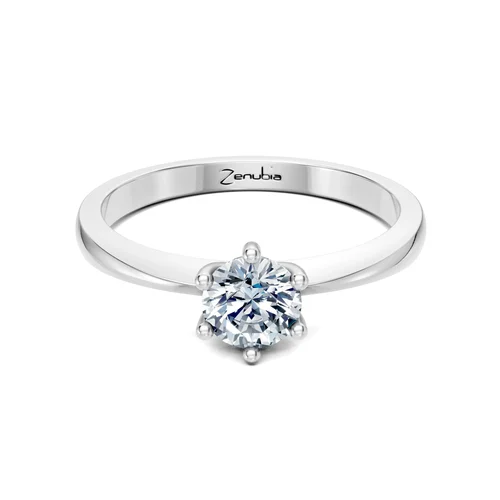 Zenubia_Schmuck_Winterthur_Verlobungsring_LENA_front_Weissgold