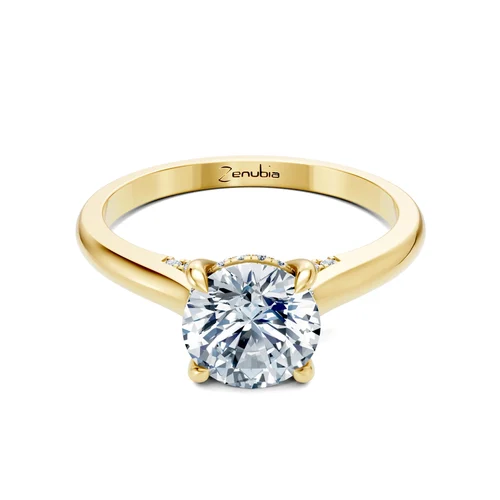 Zenubia_Schmuck_Winterthur_Verlobungsring_ZAINA_front_Gelbgold