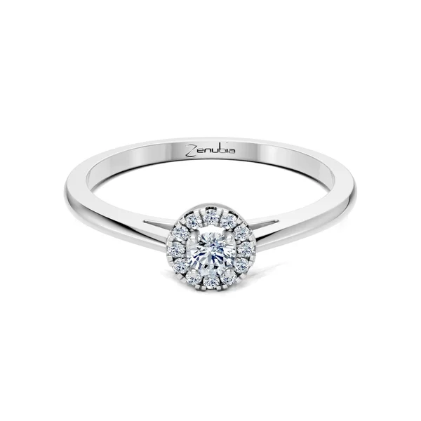 Zenubia_Schmuck_Winterthur_Verlobungsring_SELINA_front_Weissgold