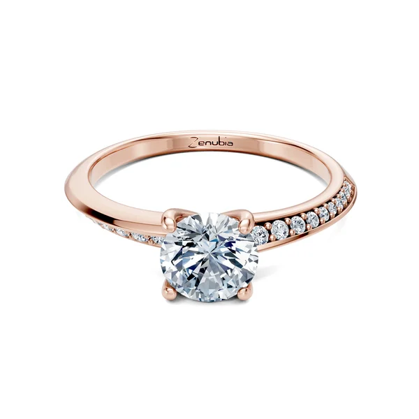 Zenubia_Schmuck_Winterthur_Verlobungsring_SABINA_front_Rosegold