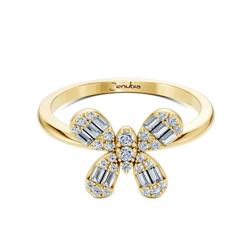 Zenubia_Schmuck_Winterthur_Verlobungsring_MADONNA_front_Gelbgold