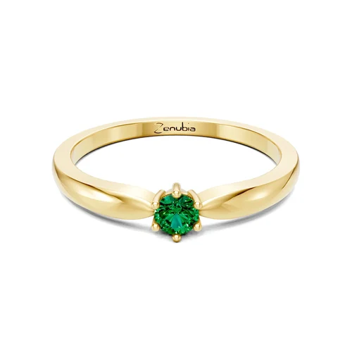 Zenubia_Schmuck_Winterthur_Verlobungsring_MANUELA_front_Gelbgold