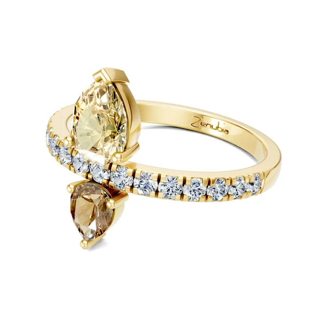 Zenubia_Schmuck_Winterthur_Verlobungsring_EMILIA_side_Gelbgold