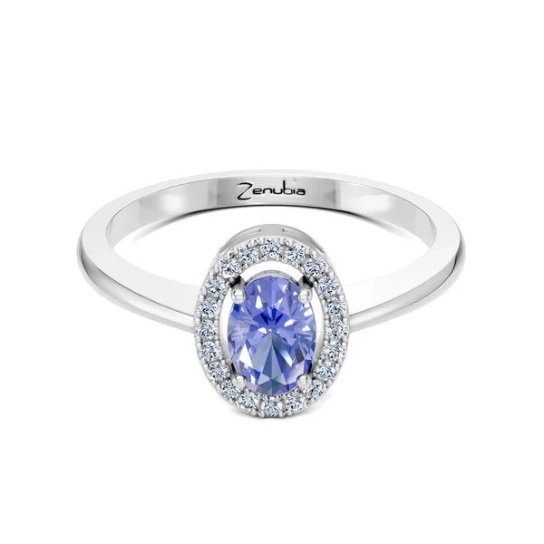 Zenubia_Schmuck_Winterthur_Verlobungsring_REBECCA_front_Weissgold