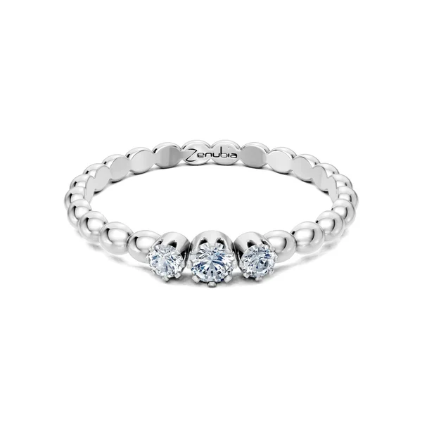 Zenubia_Schmuck_Winterthur_Verlobungsring_RONJA_front_Weissgold