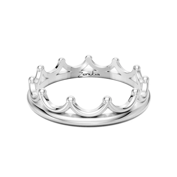 Zenubia_Schmuck_Winterthur_Verlobungsring_RUBY_front_Weissgold