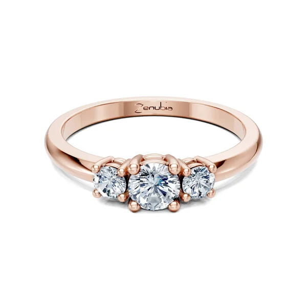 Zenubia_Schmuck_Winterthur_Verlobungsring_ALEXA_front_Rosegold