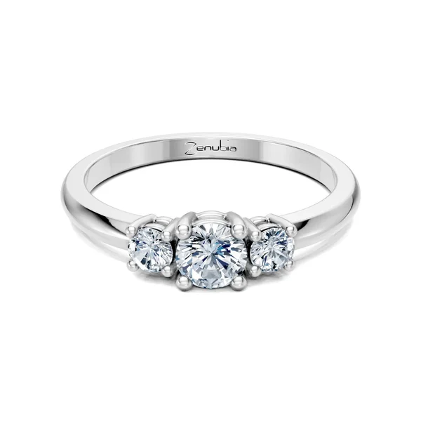 Zenubia_Schmuck_Winterthur_Verlobungsring_ALEXA_front_Weissgold