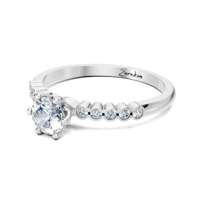 Zenubia_Schmuck_Winterthur_Verlobungsring_FABIA_side_Weissgold