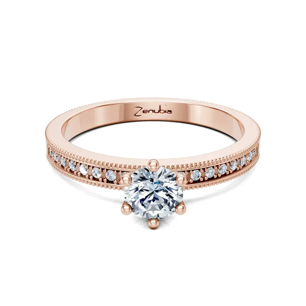 Zenubia_Schmuck_Winterthur_Verlobungsring_FABIENNE_front_Rosegold