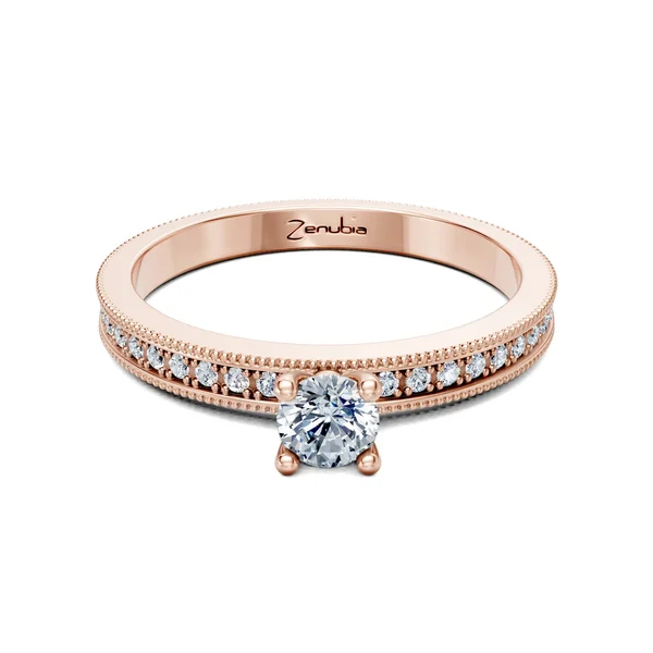 Zenubia_Schmuck_Winterthur_Verlobungsring_FARINA_front_Rosegold