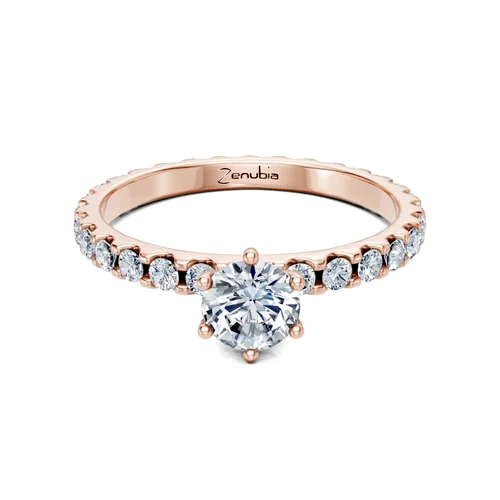 Zenubia_Schmuck_Winterthur_Verlobungsring_FELINA_front_Rosegold