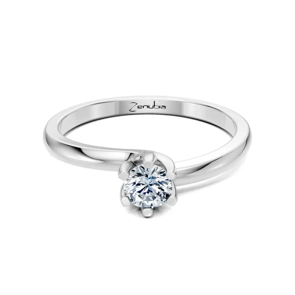 Zenubia_Schmuck_Winterthur_Verlobungsring_FIONA_front_Weissgold