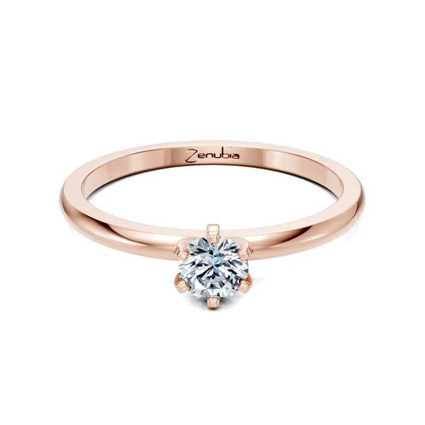 Zenubia_Schmuck_Winterthur_Verlobungsring_FIORELLA_front_Rosegold