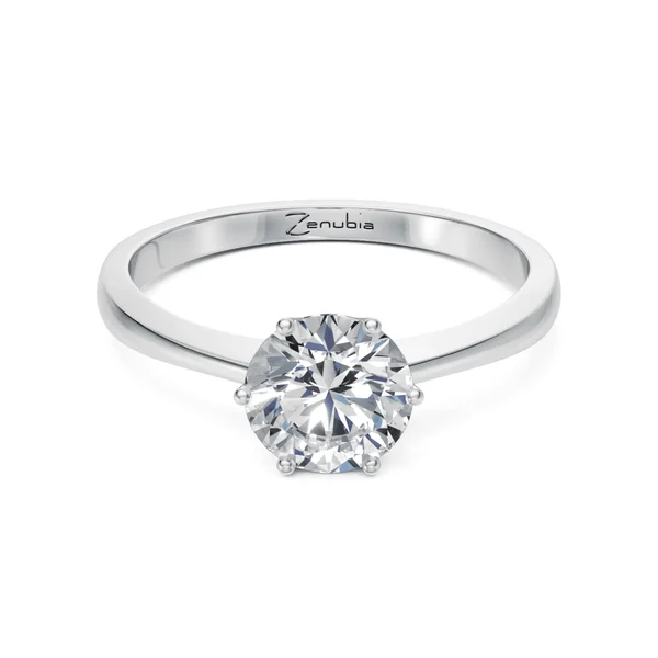 Zenubia_Schmuck_Winterthur_Verlobungsring_MILENA_LD_front_Weissgold