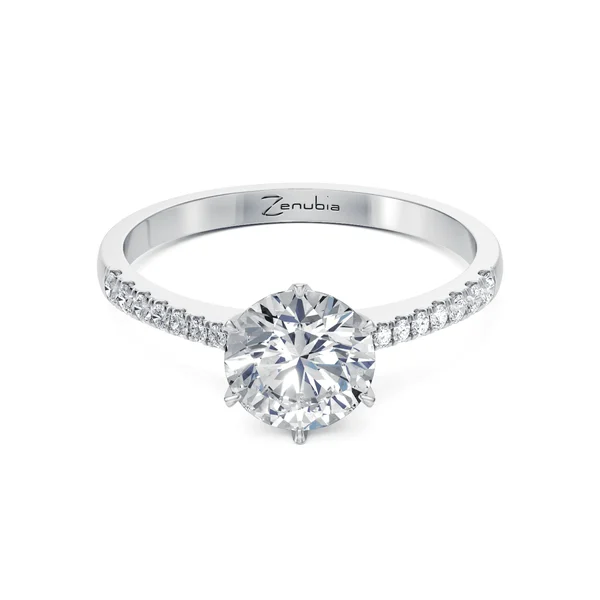 Zenubia_Schmuck_Winterthur_Verlobungsring_SANDRA_LD_front_Weissgold