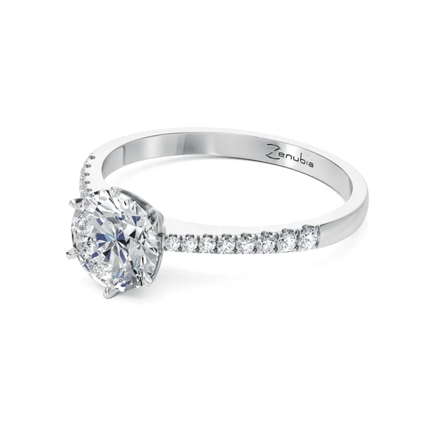 Zenubia_Schmuck_Winterthur_Verlobungsring_SANDRA_LD_side_Weissgold