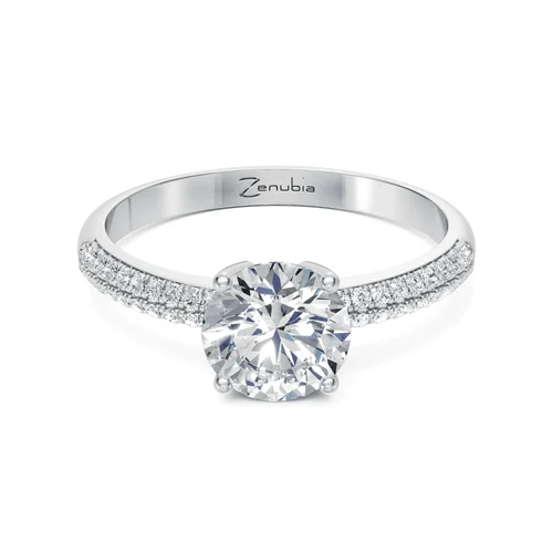 Zenubia_Schmuck_Winterthur_Verlobungsring_STEFANIA_front_Weissgold