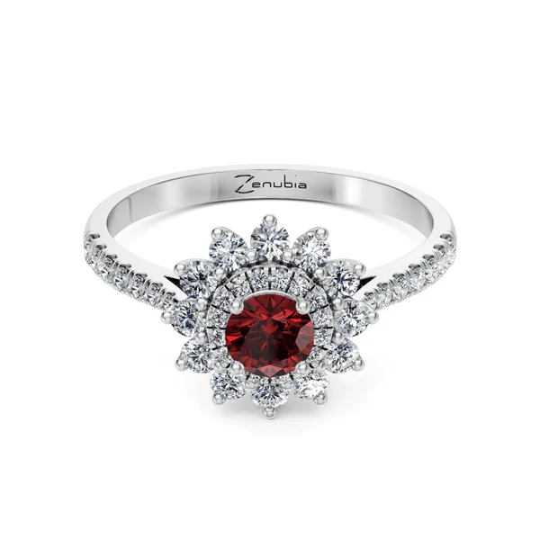 Zenubia_Schmuck_Winterthur_Verlobungsring_Dooris_front_Platin