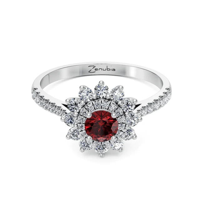 Zenubia_Schmuck_Winterthur_Verlobungsring_Dooris_front_Platin