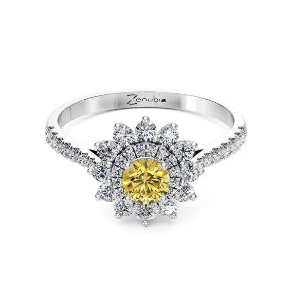 Zenubia_Schmuck_Winterthur_Verlobungsring_Dooris_front_Platin