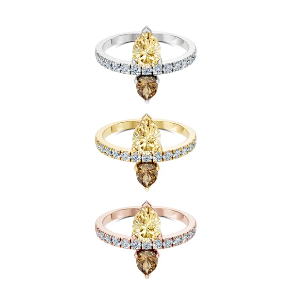 Emilia_3erKombi_Emilia-Verlobungsring_Zenubia_Weissgold_Gelbgold_Rosegold_Platin