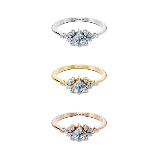 Emily_3erKombi_Emily-Verlobungsring_Zenubia_Weissgold_Gelbgold_Rosegold_Platin