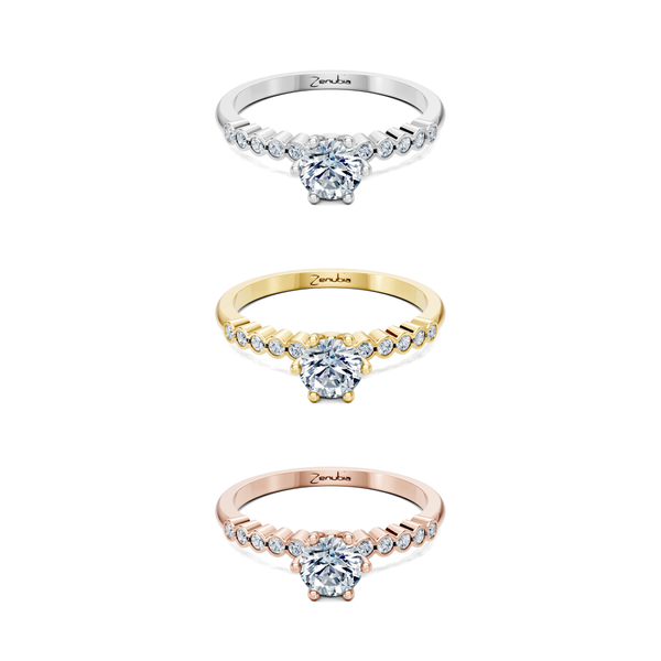 Fabia_3erKombi_Fabia-Verlobungsring_Zenubia_Weissgold_Gelbgold_Rosegold_Platin