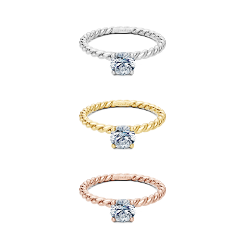 Fedora_3erKombi_Fedora-Verlobungsring_Zenubia_Weissgold_Gelbgold_Rosegold_Platin