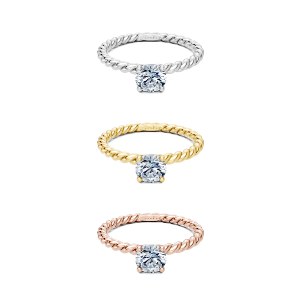 Fedora_3erKombi_Fedora-Verlobungsring_Zenubia_Weissgold_Gelbgold_Rosegold_Platin