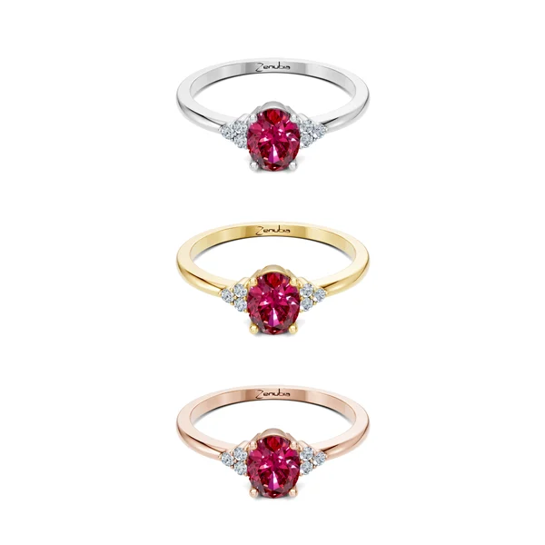 Florina_3erKombi_Florina-Verlobungsring_Zenubia_Weissgold_Gelbgold_Rosegold_Platin