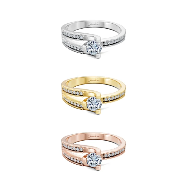 Lalita_3erKombi_Lalita-Verlobungsring_Zenubia_Weissgold_Gelbgold_Rosegold_Platin