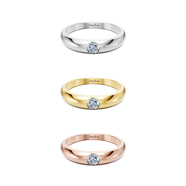 Lesley_3erKombi_Lesley-Verlobungsring_Zenubia_Weissgold_Gelbgold_Rosegold_Platin