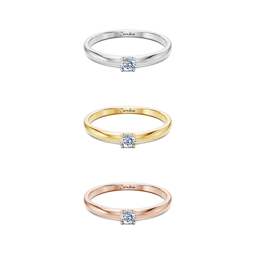 Lisa_3erKombi_Lisa-Verlobungsring_Zenubia_Weissgold_Gelbgold_Rosegold_Platin