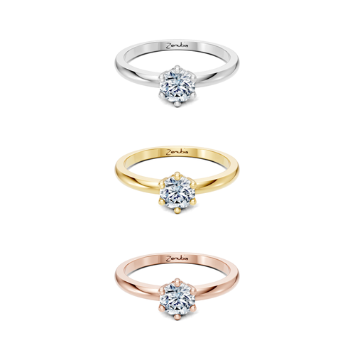 Luisa_3erKombi_Luisa-Verlobungsring_Zenubia_Weissgold_Gelbgold_Rosegold_Platin