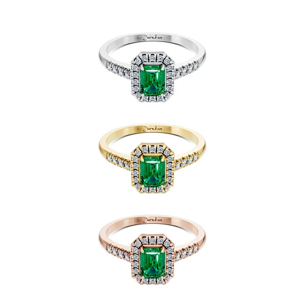 Malaika_3erKombi_Malaika-Verlobungsring_Zenubia_Weissgold_Gelbgold_Rosegold_Platin