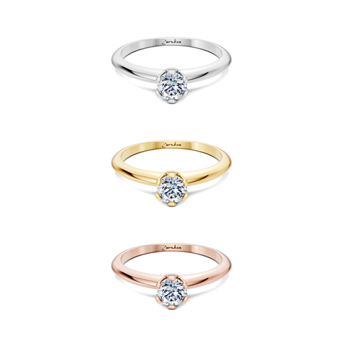 Mica_3erKombi_Mica-Verlobungsring_Zenubia_Weissgold_Gelbgold_Rosegold_Platin